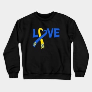 Down Syndrome Love Crewneck Sweatshirt